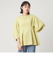 ウエスト タック ブラウス UVカット 通気性