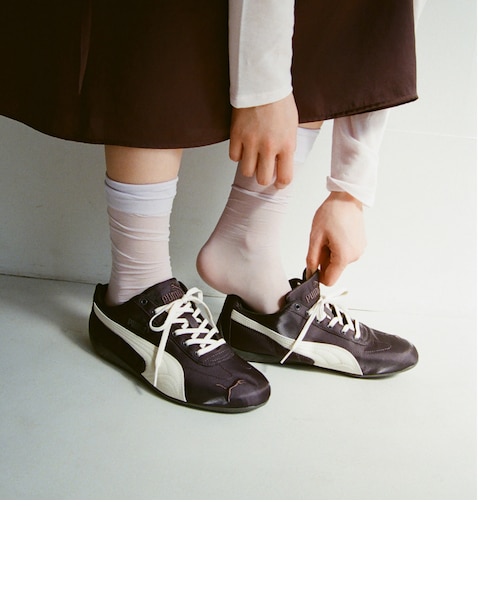 別注】＜PUMA＞スピードキャット サテン スニーカー｜グリーンレーベル