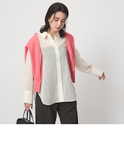 ［size SHORTあり］ラミーライク シャツ 通気性