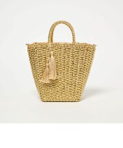 2WAY メタリック ペーパーカゴバッグ