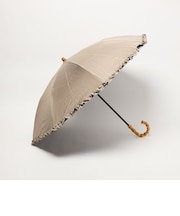 【別注】＜Wpc.＞UVO フリル 折りたたみ日傘 / アンブレラ 晴雨兼用
