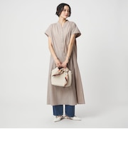 ［size SHORTあり］WONDER CLOTH スキッパー ワンピース