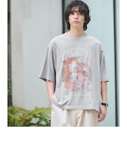 【WEB限定】＜GLR or＞キャット プリント 半袖 Tシャツ