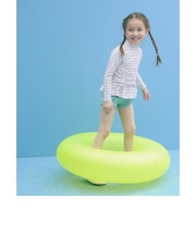 GLR ギンガム ラッシュガード セット / 水着 / キッズ 100cm-130cm