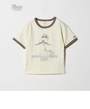 【別注】＜FRUIT OF THE LOOM × PEANUTS＞リンガーTシャツ / キッズ  140cm-150cm