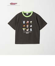 【別注】＜The Powerpuff Girls＞ リンガー Tシャツ / キッズ 140cmー150cm