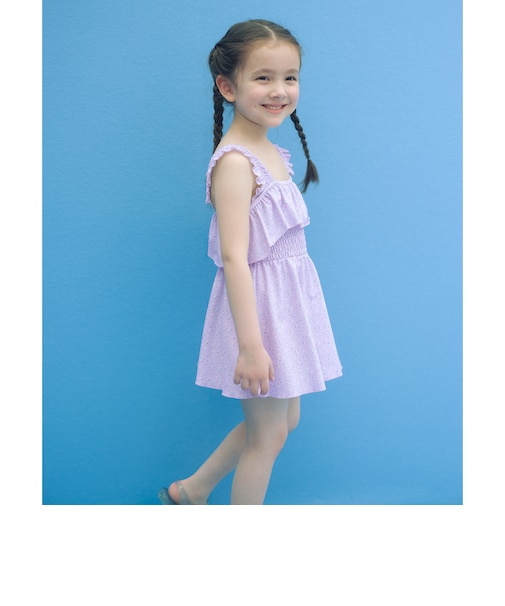 コバナガラ スイム ワンピース / 水着 / キッズ 100cm-130cm