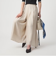 ［size SHORTあり］【WEB限定】＜at ease＞キュロット パンツ