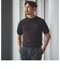 【WEB限定】JUST fit ジャケイン モックネック 半袖 ニット