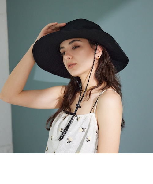 別注　NEW ERA ワイドブリム ハット　撥水 矢野未希子さん着用】【別注】＜ NEW ERA ＞ワイドブリム ハット - 撥