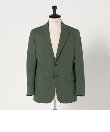 A+ PERTEX UNLIMITED コットンライク リラックス セットアップジャケット -ウォッシャブル・ストレッチ・撥水-