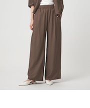 ［size SHORTあり］【WEB限定】＜at ease＞ドロスト ワイド パンツ