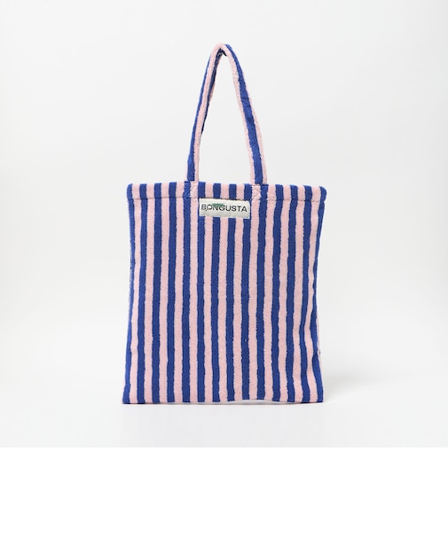 ＜BONGUSTA＞トートバッグ（ストライプ）