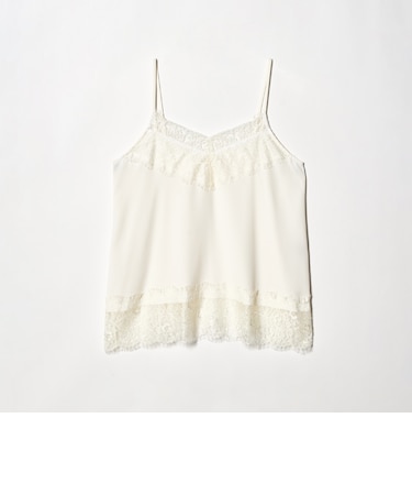 レース Vネック キャミソール