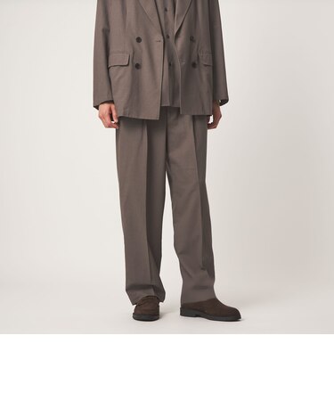 TR 和紙 2プリーツ スラックス W4