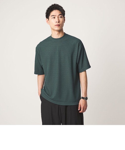 【WEB限定】JUST fit ピケ パイル 半袖 Tシャツ -吸水速乾・UVカット-