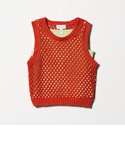 サマーニットベスト ＋ キャミ セット / キッズ 100cm-130cm