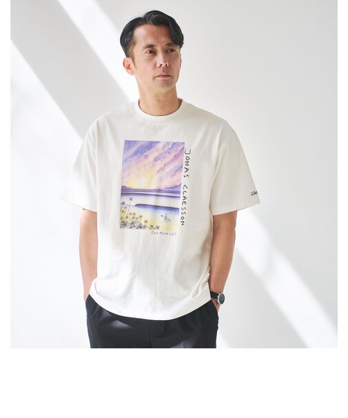 【別注】＜Jonas Claesson＞SEA アート 半袖 Tシャツ