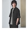 【WEB限定】＜GLR or＞ジップ ショートスリーブ 半袖 シャツ -吸水速乾-