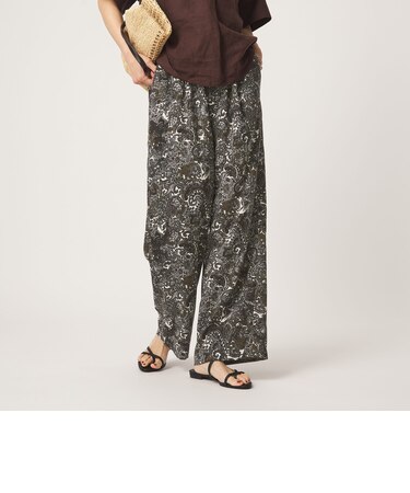 ペイズリー プリント パンツ