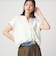 【WEB限定】＜at ease＞スキッパー カットソー 接触冷感 UVカット 遮熱