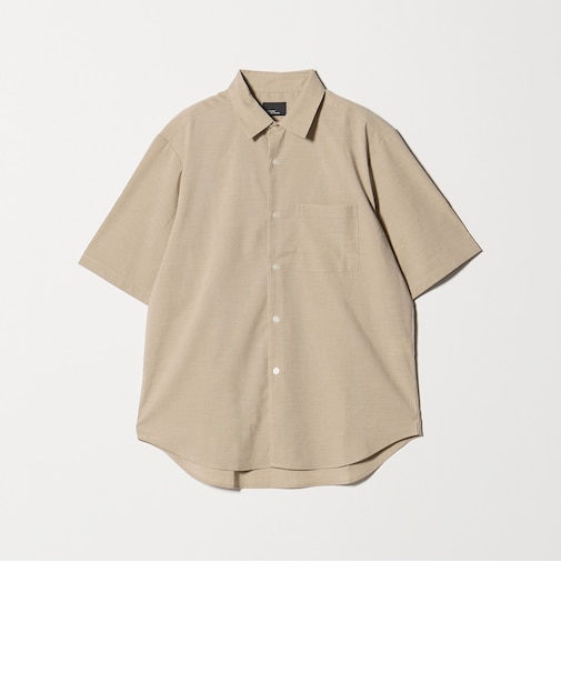 【WEB限定】JUST fit ウールライク 半袖 シャツ