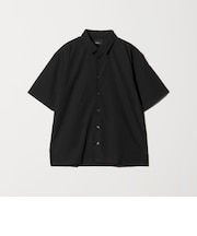 【WEB限定】JUST fit ウールライク ボックス シルエット 半袖 シャツ