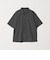 【WEB限定】JUST fit ウールライク ボックス シルエット 半袖 シャツ