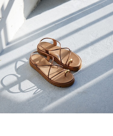 メタルトング プラット サンダル