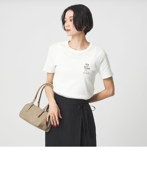 【別注】＜PETIT BATEAU＞ショートスリーブ プリント Tシャツ