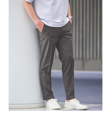 【WEB限定】JUST fit トロピカル イージー スラックス -2WAYストレッチ-