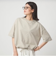 【WEB限定】＜at ease＞ドロスト カットソー 接触冷感 UVカット 遮熱