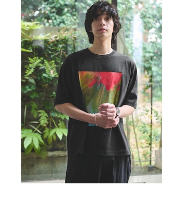 DEYROLLE GLR プリント クルーネック 半袖 Tシャツ