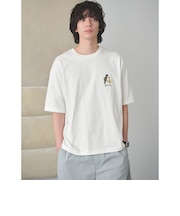 DEYROLLE GLR プリント クルーネック 半袖 Tシャツ