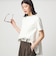 【WEB限定】＜at ease＞バック フレア カットソー  接触冷感 UVカット 遮熱