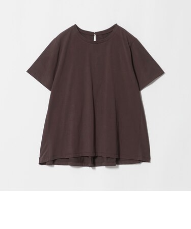 【WEB限定】＜at ease＞バック フレア カットソー  接触冷感 UVカット 遮熱