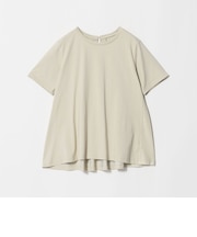 【WEB限定】＜at ease＞バック フレア カットソー  接触冷感 UVカット 遮熱