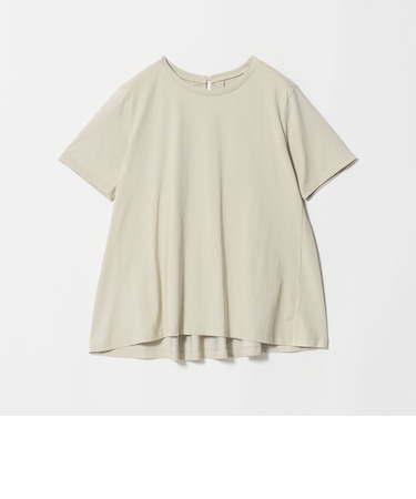 【WEB限定】<at ease>バック フレア カットソー 接触冷感 UVカット 遮熱