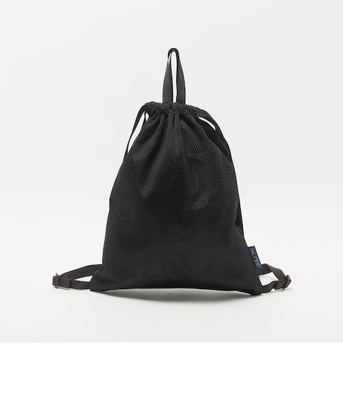 別注】＜JULY NINE＞メッシュ ナップサック リュック バッグ｜グリーン