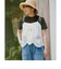 ＜スタイリスト兵藤千尋さんコラボ＞ワイドネック Tシャツ UVカット