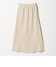 BREEZE LINEN ブリーズリネン ナロー スカート ドット