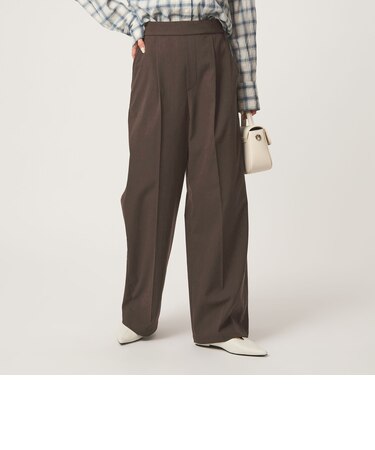 【WEB限定】＜at ease＞オルマイ ワイド パンツ ストレッチ UVカット