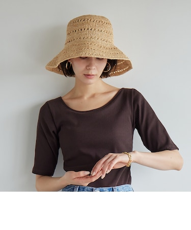 ＜VINCENT PRADIER＞ワイドハット / HAT