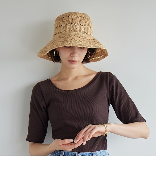 ＜VINCENT PRADIER＞ワイドハット / HAT