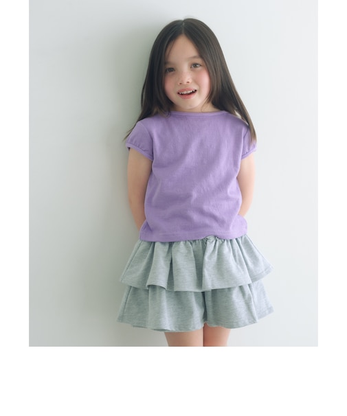 【WEB限定】ハート シシュウ Tシャツ / キッズ 100cm-160cm