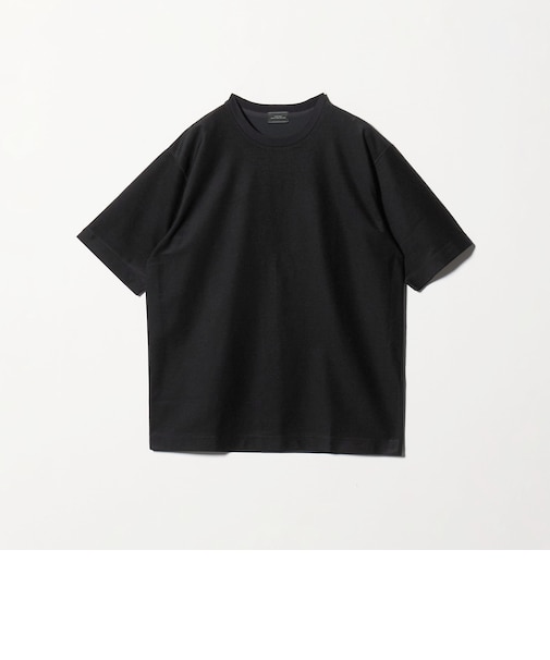 ポリエステル ウール ツイル インレー 半袖 Tシャツ カットソー