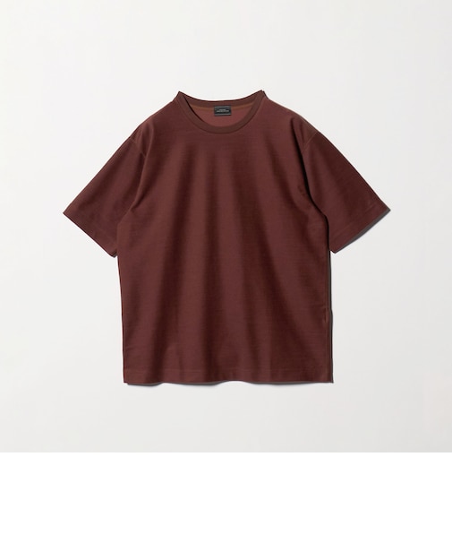 ポリエステル ウール ツイル インレー 半袖 Tシャツ カットソー