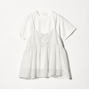 ドット シフォン キャミソール Tシャツ セット / キッズ 140cm-160cm