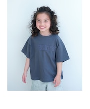 ロゴ アップリケ Tシャツ / キッズ 100cm-130cm