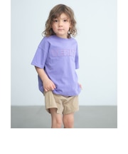 ロゴ アップリケ Tシャツ / キッズ 100cm-130cm